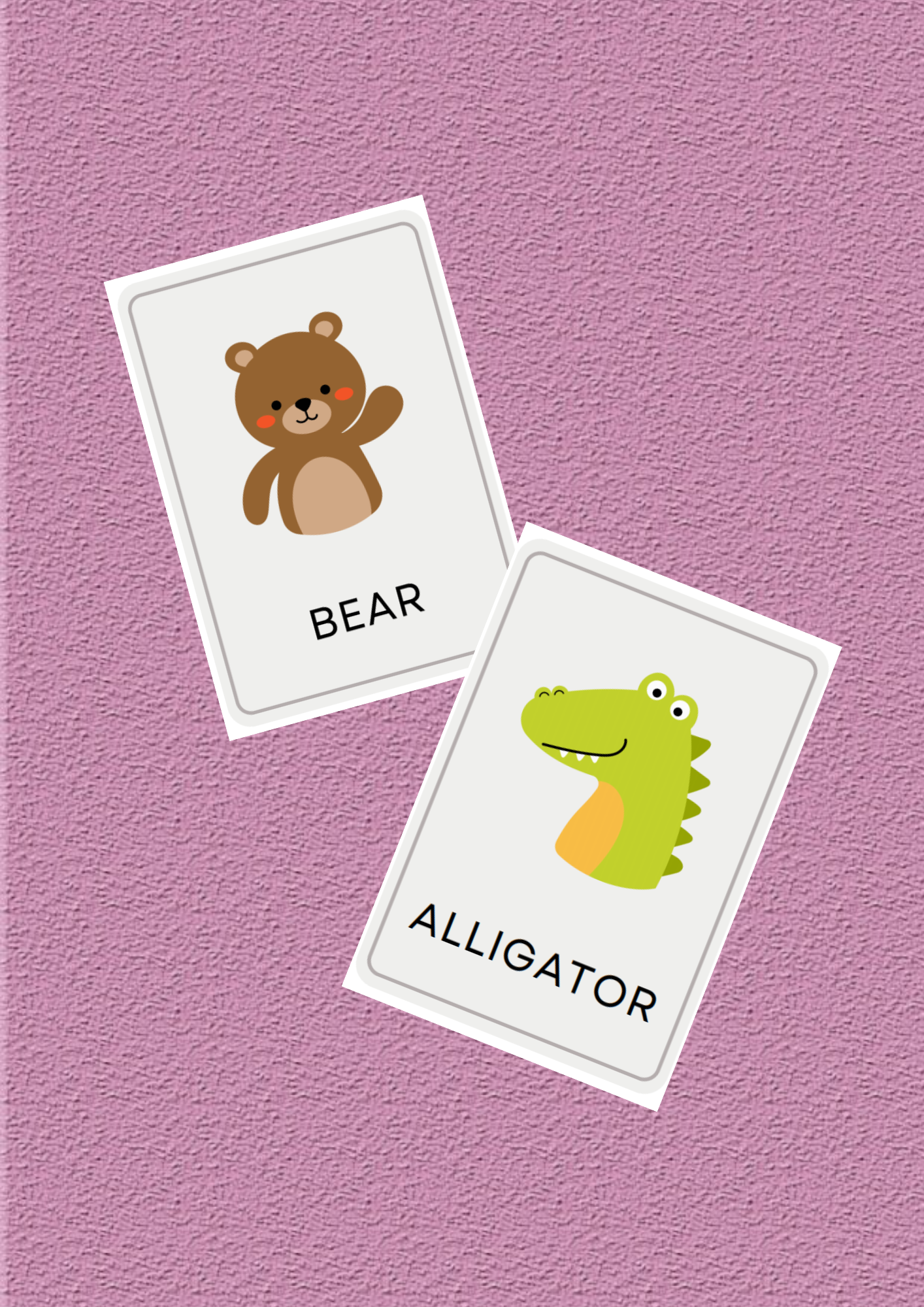A-Z Animal Flashcards  (ملف PDF للتحميل المباشر)